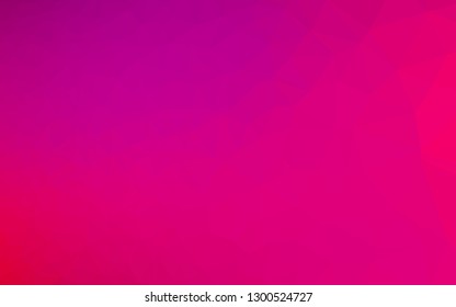 Light Purple, Pink vector polygon abstract layout. Colorful illustration in abstract style with gradient. Elegant pattern for a brand book.