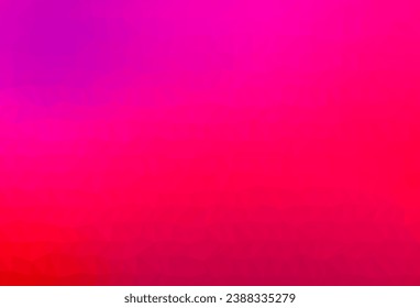 Light Purple, Pink vector polygon abstract backdrop. Colorful illustration in abstract style with gradient. Completely new template for your business design.