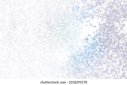 Light Purple, Pink vector polygonal illustration consisting of rectangles. Rectangular design for your business. Creative geometric background in origami style with gradient.