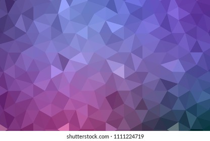 Light Purple, Pink vector polygonal background. Elegant bright polygonal illustration with gradient. A new texture for your web site.