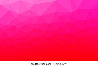 Light Purple, Pink vector polygonal background. Creative illustration in halftone style with gradient. The template can be used as a background for cell phones.