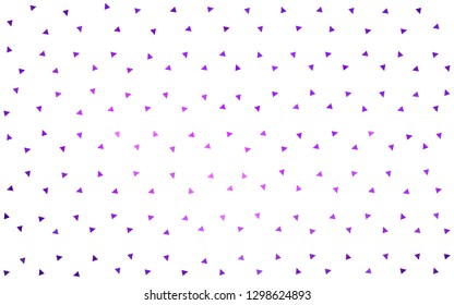Light Purple, Pink vector  polygonal pattern. Colorful illustration in polygonal style with gradient. Template for cell phone's backgrounds.