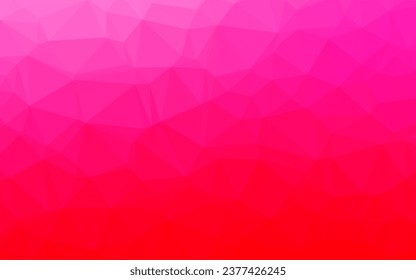 Púrpura claro, fondo poligonal vector rosado. Ilustración colorida en estilo abstracto con gradiente. Diseño completamente nuevo para su negocio.