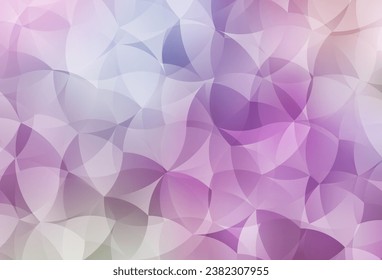 Púrpura claro, plantilla poligonal vector rosa. Ilustración abstracta poligonal con gradiente. Patrón para el fondo de un libro de marca.