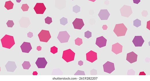 Light Purple, Pink vector polygonal illustration consisting of rectangles. Rectangular design for your business. Creative geometric background in origami style with gradient.