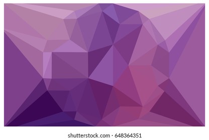 Light Purple, Pink vector polygonal illustration, which consist of triangles with a gemstone in center. Triangular design of a huge diamond for your business. Creative geometric background of gems.