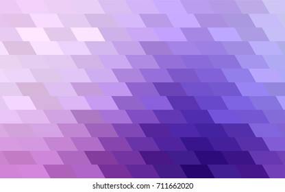 Light Purple, Pink vector polygonal illustration, which consist of rectangles. Rectangular pattern for your business design. Geometric background in Origami style with gradient. 