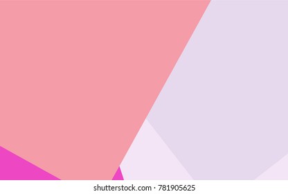 Light Purple, Pink vector polygonal illustration, which consist of rectangles. Rectangular pattern for your business design. Geometric background in Origami style with gradient. 
