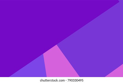 Light Purple, Pink vector polygonal illustration, which consist of rectangles. Rectangular pattern for your business design. Geometric background in Origami style with gradient. 
