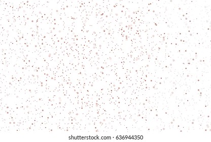 Light Purple, Pink vector red banner with set of circles, dots. Donuts Background. Creative Design Template. Technological halftone illustration.