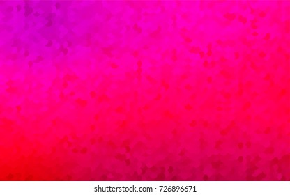 Light Purple, Pink vector red banner with set of circles, dots. Donuts Background. Creative Design Template. Technological halftone illustration.