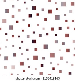 Light Purple, Pink vector seamless pattern in square style. Rectangles on abstract background with colorful gradient. Pattern for busines ad, booklets, leaflets