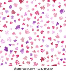 Light Purple, Pink vector seamless layout with flat lines. Modern geometrical abstract illustration with Lines. Pattern for your busines websites.