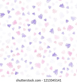 Light Purple, Pink vector seamless layout with flat lines. Modern geometrical abstract illustration with Lines. Best design for your ad, poster, banner.