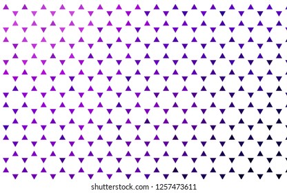 Light Purple, Pink vector seamless background with triangles. Modern abstract illustration with colorful triangles. Design for textile, fabric, wallpapers.