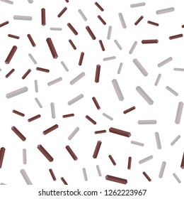 Light Purple, Pink vector seamless, isometric background with straight lines. Shining colored illustration with sharp stripes. Texture for window blinds, curtains.