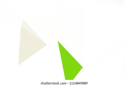 Light Purple, Pink vector shining triangular cover. Colorful abstract illustration with triangles. Pattern for a brand book's backdrop.