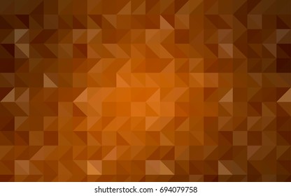 Light Purple, Pink vector shining triangular pattern. A completely new color illustration in a vague style. The polygonal design can be used for your web site.