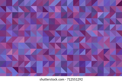 Light Purple, Pink vector shining triangular background. Colorful abstract illustration with gradient. A completely new template for your business design.