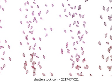 Hellviolett, rosafarbene Vektorgrafik-Textur. Muster mit Farbverlauf-bunten Blättern im natürlichen Stil. Neuer Stil für Ihr Business-Design.