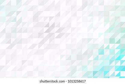 Light Purple, Pink vector of small triangles on white background. Illustration of abstract texture of triangles. Pattern design for banner, poster, cover.