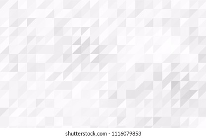 Light Purple, Pink vector of small triangles on white background. Illustration of abstract texture of triangles. Pattern design for banner, poster, cover.