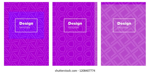 Light Purple, Pink vector style guide for notepads. Blurred decorative design in abstract style with textbox. Pattern notebooks, journals.