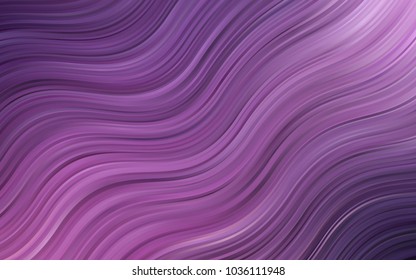 Light Purple, Pink vector template with lava shapes. Creative illustration in halftone marble style with gradient. A completely new template for your business design.