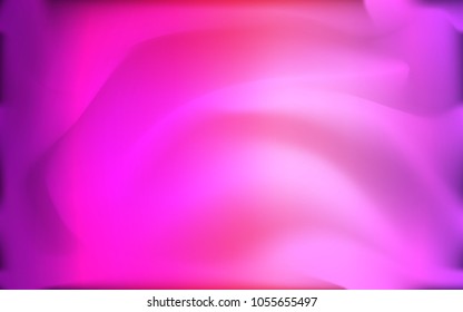Light Purple, Pink vector template with liquid shapes. A sample with blurred bubble shapes. Marble design for your web site.