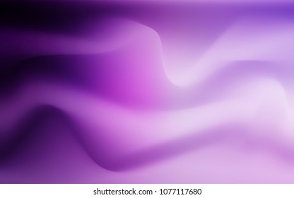Light Purple, Pink vector template with bubble shapes. Modern gradient abstract illustration with bandy lines. Pattern for your business design.