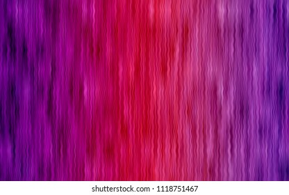 Light Purple, Pink vector template with liquid shapes. A vague circumflex abstract illustration with gradient. The elegant pattern for brand book.