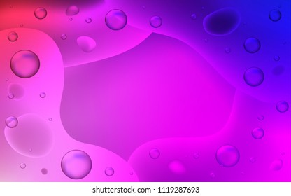 Light Purple, Pink vector template with bent lines. Glitter abstract illustration with wry lines. The best blurred design for your business.