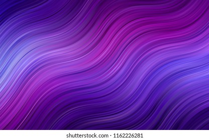 Light Purple, Pink vector template with abstract circles. A vague circumflex abstract illustration with gradient. Pattern for your business design.