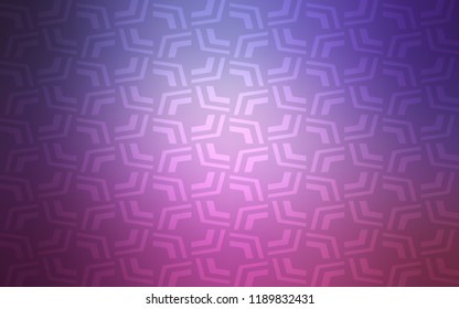 Light Purple, Pink vector template with bent ribbons. A sample with blurred bubble shapes. Marble style for your business design.