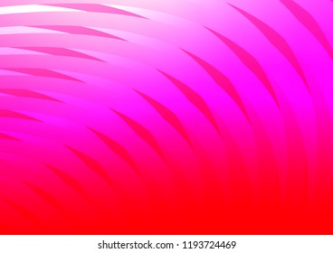 Light Purple, Pink vector template with repeated sticks. Glitter abstract illustration with colored sticks. Smart design for your business advert.