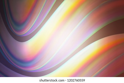 Light Purple, Pink vector template with bubble shapes. Creative geometric illustration in marble style with gradient. The elegant pattern for brand book.