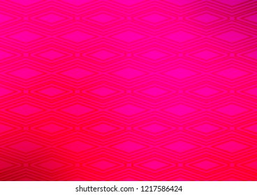 Light Purple, Pink vector template with sticks, squares. Modern geometric abstract illustration with lines, squares. Smart design for your business advert.