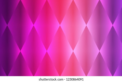 Light Purple, Pink vector template with crystals, rectangles. Beautiful illustration with rectangles and squares. Best design for your ad, poster, banner.