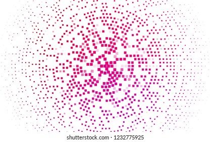 Light Purple, Pink vector template with crystals, rectangles. Illustration with set of colorful rectangles. Modern template for your landing page.