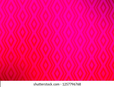 Light Purple, Pink vector template with sticks, squares. Shining colorful illustration with lines, rectangles. Pattern for websites, landing pages.