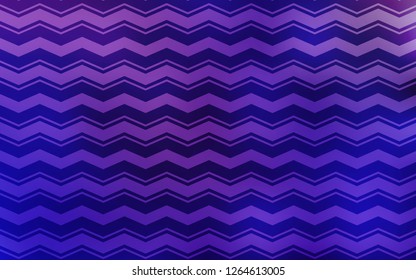 Light Purple, Pink vector template with repeated sticks. Colorful shining illustration with lines on abstract template. Smart design for your business advert.