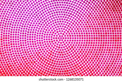 Light Purple, Pink vector template with crystals, rectangles. Decorative design in abstract style with rectangles. Smart design for your business advert.