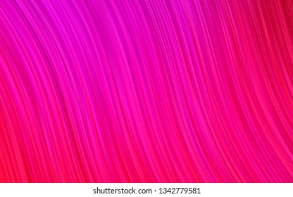 Light Purple, Pink vector template with lava shapes. Geometric illustration in marble style with gradient.  A completely new marble design for your business.