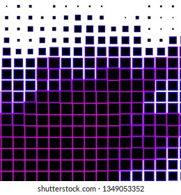 Light Purple, Pink vector template with rectangles. Rectangles with colorful gradient on abstract background. Pattern for busines booklets, leaflets
