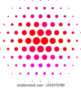 Light Purple, Pink vector template with circles. Abstract illustration with colorful spots in nature style. Pattern for wallpapers, curtains.