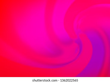 Light Purple, Pink vector template with lava shapes. An elegant bright illustration with gradient. Pattern for your business design.
