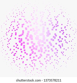 Light Purple, Pink vector template with rectangles. Rectangles with colorful gradient on abstract background. Modern template for your landing page.