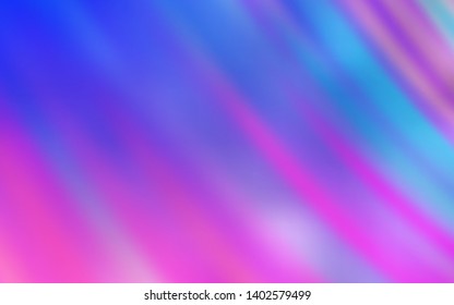 Light Purple, Pink vector template with repeated sticks. Colorful shining illustration with lines on abstract template. Pattern for ads, posters, banners.
