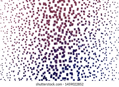 Light Purple, Pink vector template with rhombus. Rectangles on abstract background with colorful gradient. Pattern can be used for websites.