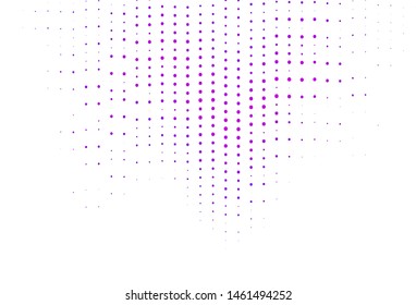 Light Purple, Pink vector template with circles. Modern abstract illustration with colorful water drops. Pattern for futuristic ad, booklets.